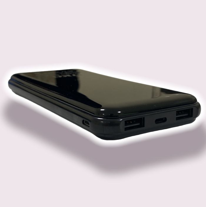 Портативная мобильная зарядка Power Bank 30000 mAh UKC, Внешний аккумулятор, Зарядка power bank. Цвет: черный