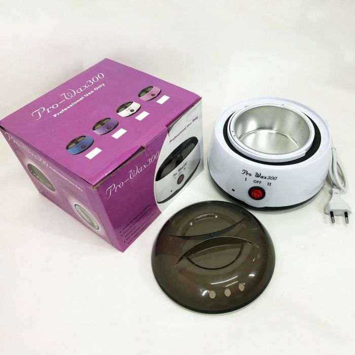 Воскоплав с терморегулятором PRO-WAX 100 для воска в банке, в гранулах, в таблетках 400 мл