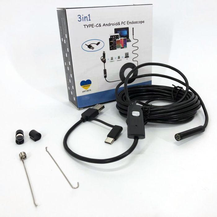 Эндоскоп профессиональный Usb Android Эндоскоп для смартфона Эндоскоп камера гибкий android