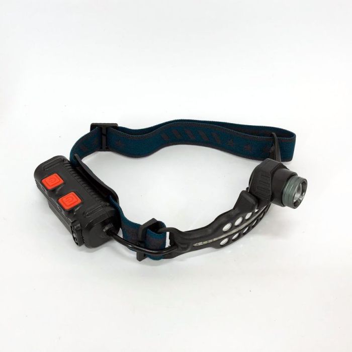 Фонарь налобный BL-W690-LTS+SMD white+red сенсорный (с датчиком движения), светодиодный налобный фонарик