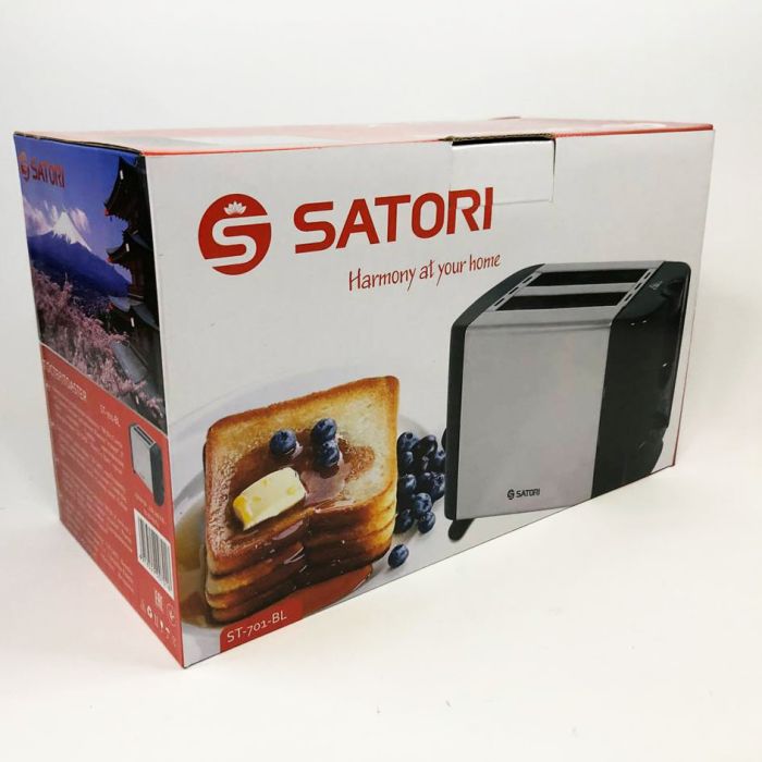 Тостер для хлеба Satori ST-701-BL | Тостер для хлеба | Электро тостер | Тостер для кухни бытовой