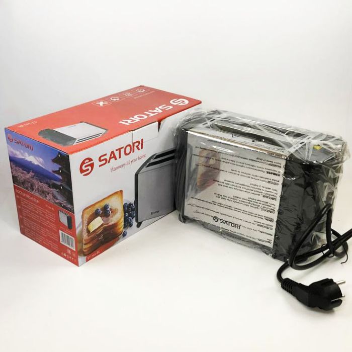 Тостер для хлеба Satori ST-701-BL | Тостер для хлеба | Электро тостер | Тостер для кухни бытовой