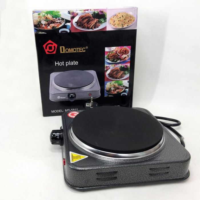 Электроплита DOMOTEC MS-5811 1500 Вт, переносная настольная электроплита, электроплита на 1 конфорку