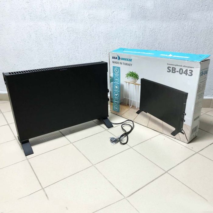 Конвектор SeaBreeze SB-043 2500 Вт, Конвекторный обогреватель напольный, Электрообогреватель конвектор