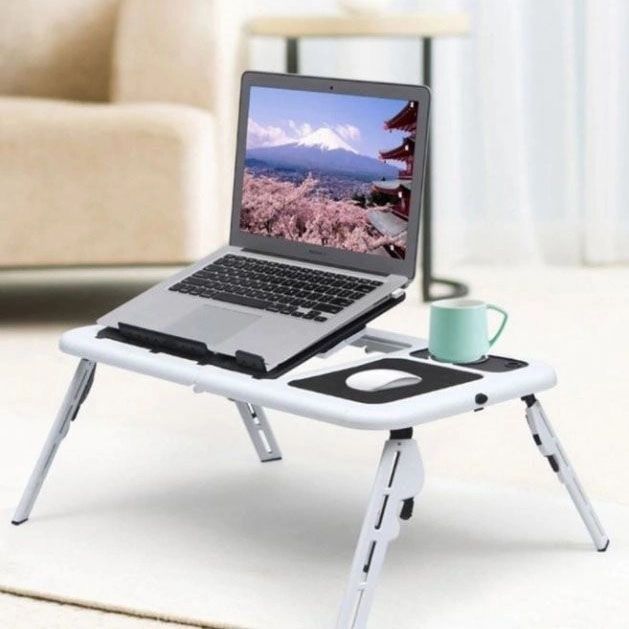 Подставка трансформер для ноутбука LD-09 E-Table, Наклонная подставка ноутбука на стол в кровать
