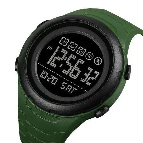 Часы наручные мужские SKMEI 1674AGBK, оригинальные мужские часы, часы наручные электронные тактические