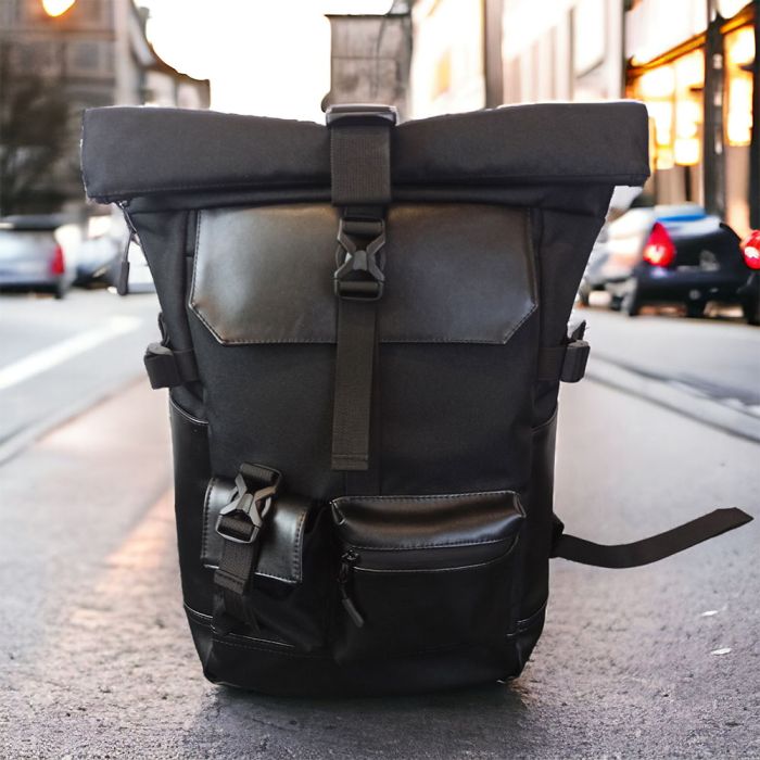 Рюкзак Rolltop мужской женский для путешествий и ноутбука, Ролтоп большой для города
