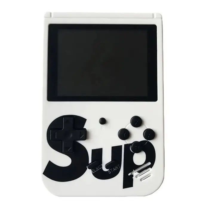 Игровая приставка консоль Sup Game Box 500 игр, Ретро приставка денди, Тетрис приставка. Цвет: белый