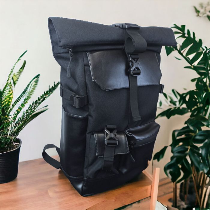 Рюкзак Rolltop мужской женский для путешествий и ноутбука, Ролтоп большой для города