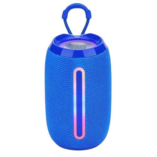 Портативная Bluetooth-колонка TG653 USB с ремешком, Беспроводная колонка портативная мощная. Цвет: синий