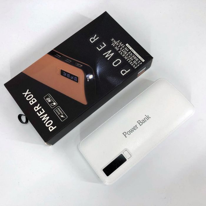 Портативное Зарядное Устройство Павербанк 50000 mAh 3хUSB Power Bank Smart Tech. Цвет: белый