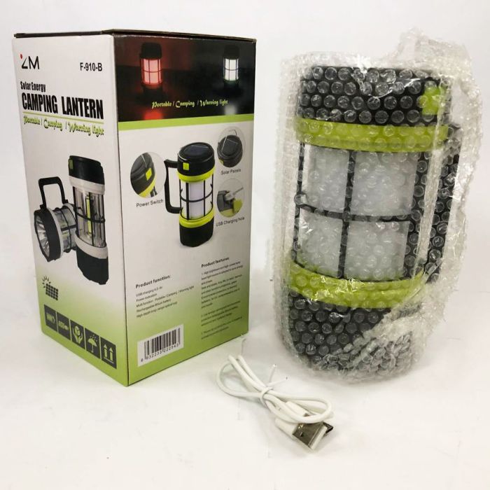 Мультифункциональный кемпинговый фонарь с функцией Powerbank 910-LED+COB, кемпинговый светильник