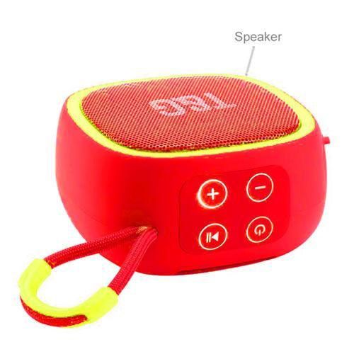 Портативная Bluetooth-колонка TG659 с ремешком, Громкая блютуз колонка для вечеринки. Цвет: красный