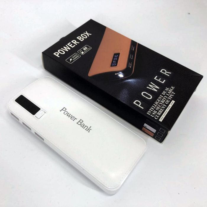 Портативное Зарядное Устройство Павербанк 50000 mAh 3хUSB Power Bank Smart Tech. Цвет: белый
