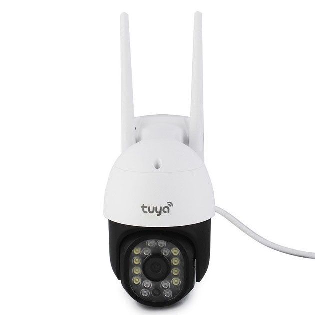 Камера уличная CAMERA C18 TUYA APP WIFI IP 3.0mp 7985 IP66, Беспроводная уличная поворотная wi-fi камера