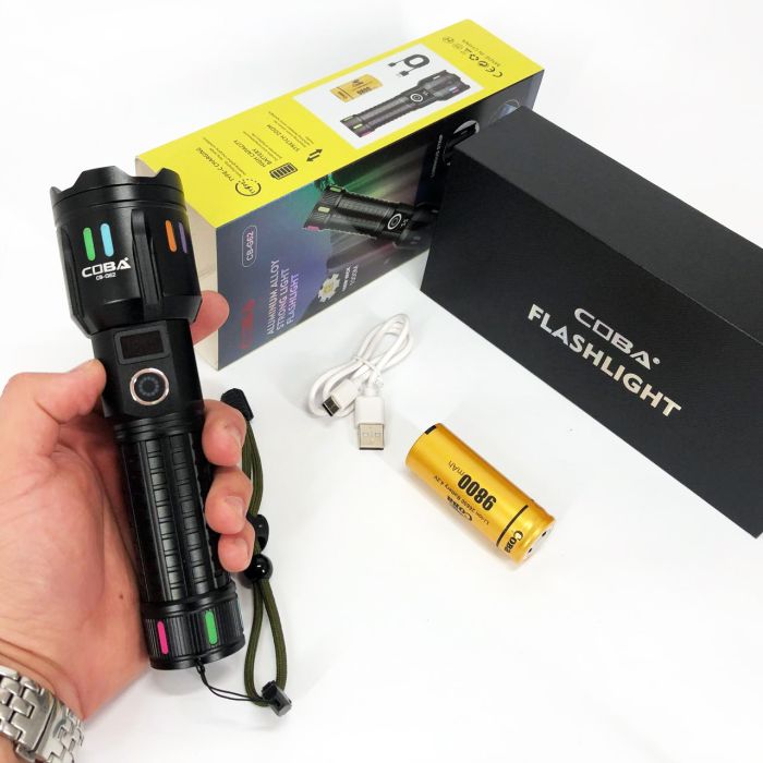 Фонарь NIGHT VISION FLUORESCENCE CB-G62-TG, Сверхмощный фонарик, Водонепроницаемый фонарик, Яркий фонарик