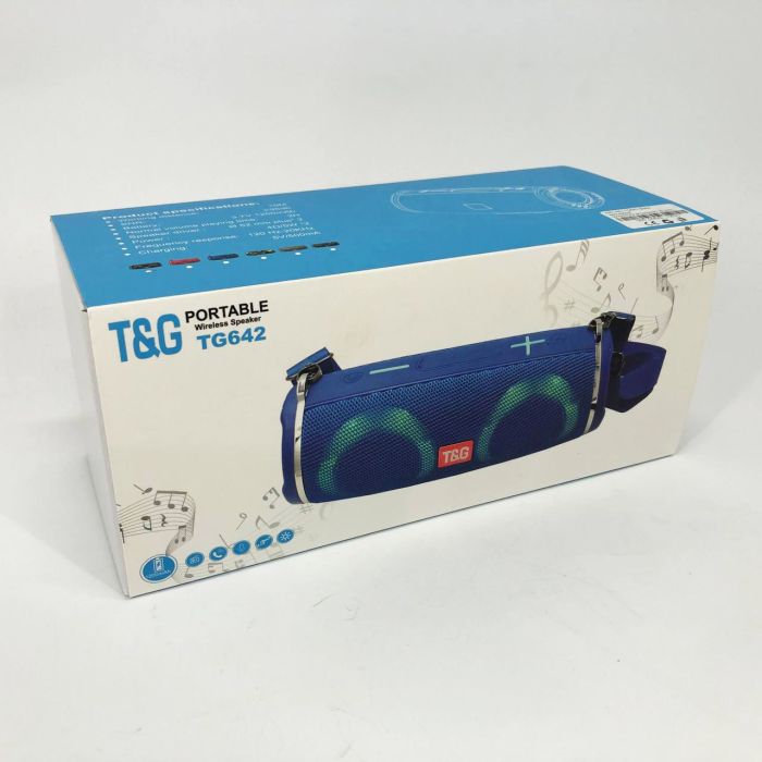 Портативная Bluetooth колонка TG534 SD IPX5 с ремешком, громкая блютуз колонка. Цвет: камуфляж