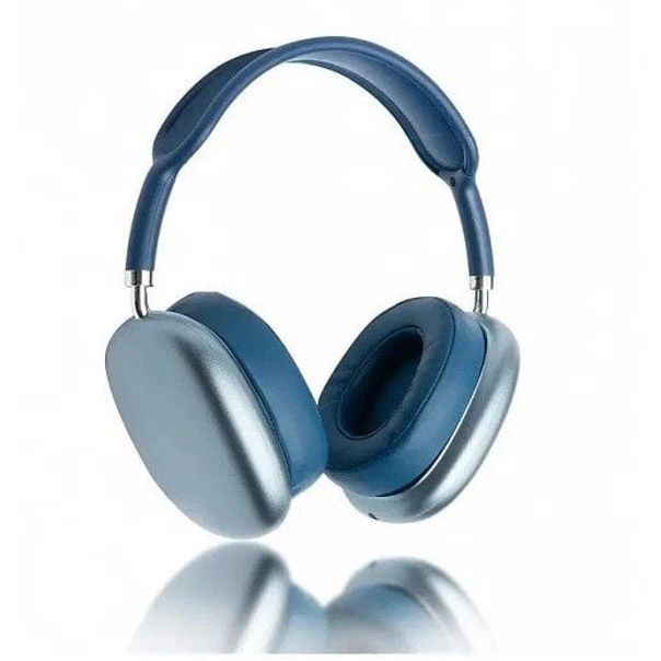 Беспроводные Bluetooth наушники P9 STEREO, Беспроводные наушники для телефона. Цвет: синий