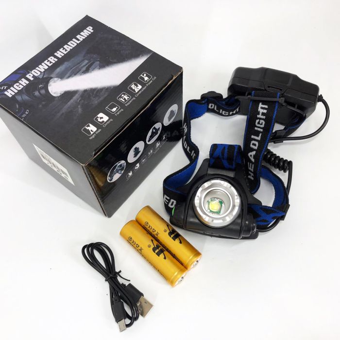 Налобный фонарь Police BL-6699 (204C), Налобный фонарик bailong, Налобный фонарик с usb зарядкой