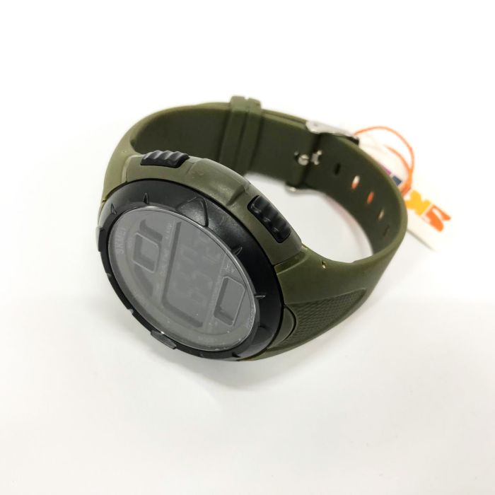 Часы наручные мужские SKMEI 1656GN ARMY GREEN, часы наручные электронные тактические. Цвет: зеленый