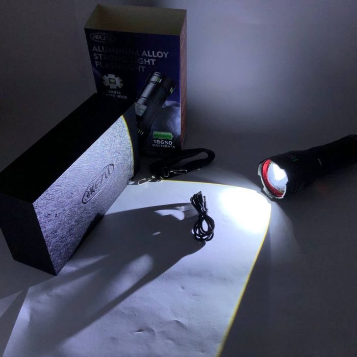 Фонарь NIGHT VISION FLUORESCENCE G01-PM50-TG, Мощный карманный фонарик, Сильный фонарик