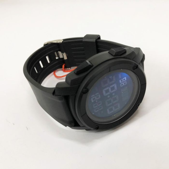 Часы наручные мужские SKMEI 1853BK BLACK, армейские часы противоударные. Цвет: черный