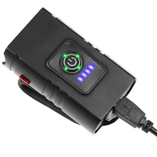 Велосипедный фонарь BK-02Pro-2XPE ULTRA LIGHT, Велосипедный фонарь с защитой от влаги, Велосипедный свет