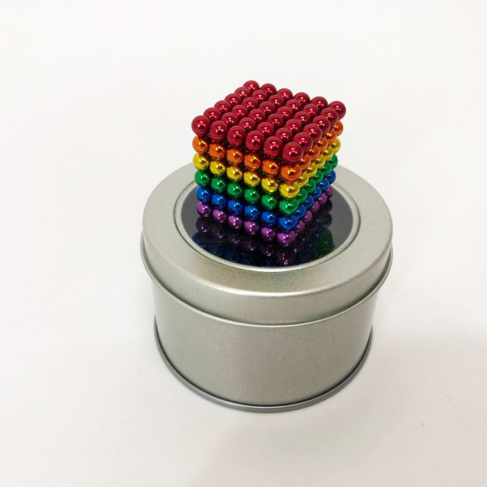 Магнитный конструктор Нео NeoCube Разноцветный, магнитная игрушка неокуб