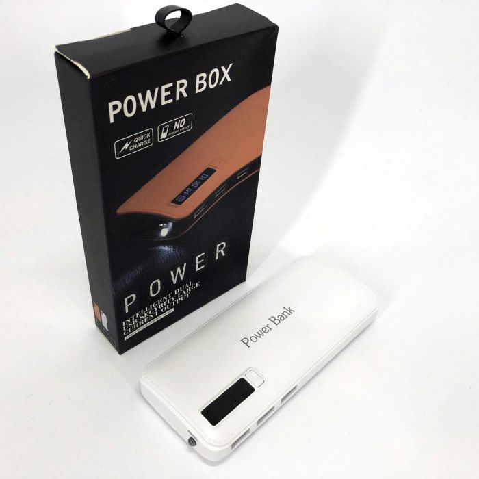Портативное Зарядное Устройство Павербанк 50000 mAh 3хUSB Power Bank Smart Tech. Цвет: белый