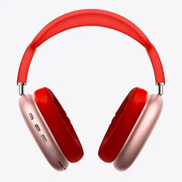 Беспроводные Bluetooth наушники P9 STEREO, Беспроводные bluetooth earphones. Цвет: красный