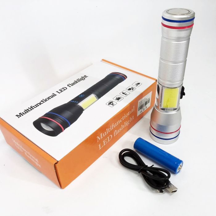 Фонарь PLD-231 WHITE LASER LED PM10-TG+COB(white+red), 1х26650, Фонарик police оригинал, Фонарик полис