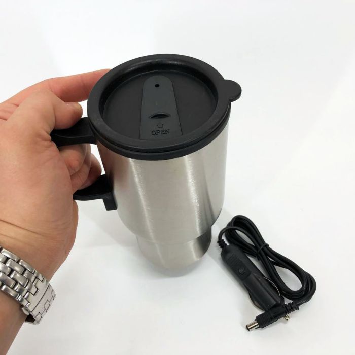 Автомобильная термокружка с подогревом CUP 2240 от прикуривателя 12V