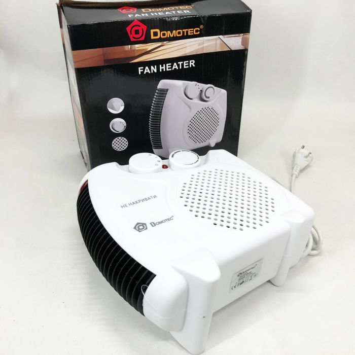 Тепловентилятор Domotec MS-5903 2в1, ветродуйка обогреватель, электрическая дуйка, тепловентилятор дуйка