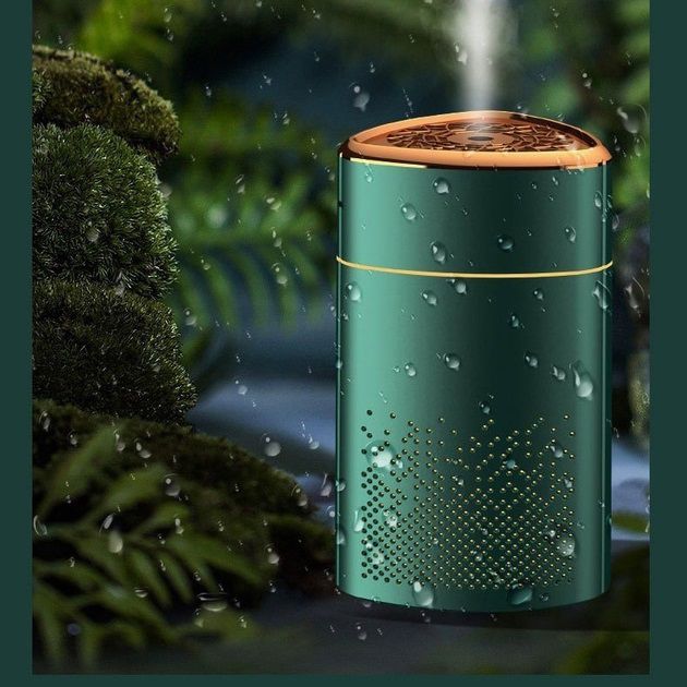 Ультразвуковой увлажнитель воздуха для детей с подсветкой Heavy Fog Humidifier, Увлажнитель мини. Зеленый
