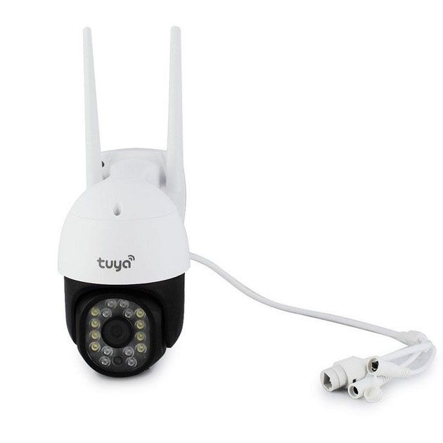 Камера уличная CAMERA C18 TUYA APP WIFI IP 3.0mp 7985 IP66, Беспроводная уличная поворотная wi-fi камера