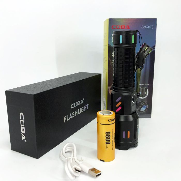 Фонарь NIGHT VISION FLUORESCENCE CB-G62-TG, Сверхмощный фонарик, Водонепроницаемый фонарик, Яркий фонарик