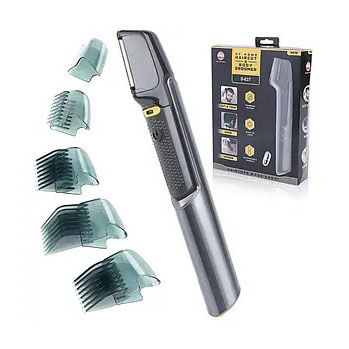 Мужской триммер Body Groomer S-035A работает на батарейках, Мужской набор для стрижки волос беспроводной