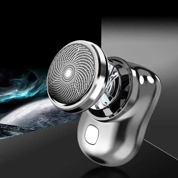 Электробритва Mini Shaver дорожная роторная беспроводная аккумуляторная для влажного и сухого бритья