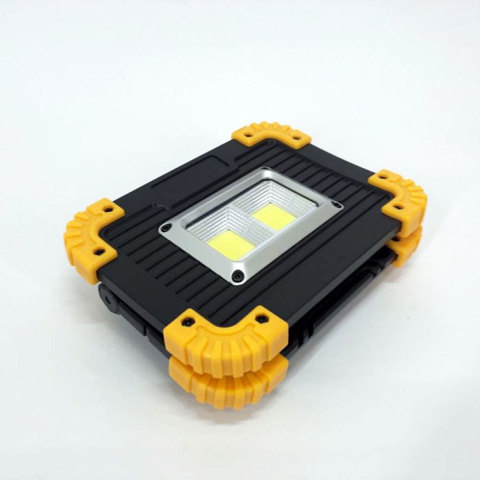 Прожектор светодиодный Фонарь L812-20W-2COB 1W power bank, светодиодные переносные прожекторы