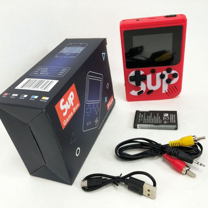Приставки денди Sup Game Box 500 игр, Игровые приставки к телевизору для детей, Портативная ретро консоль