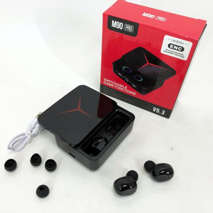 Беспроводные наушники M90 Pro True Wireless Earbuds 5.3, хорошие беспроводные наушники Bluetooth