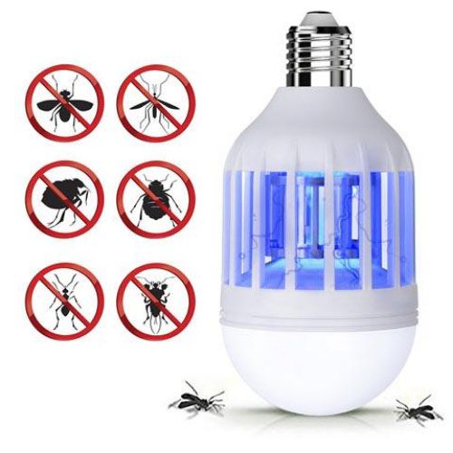 Светодиодная лампа приманка для насекомых Zapp Light, электрическая ловушка для насекомых, противомоскитная лампа от комаров