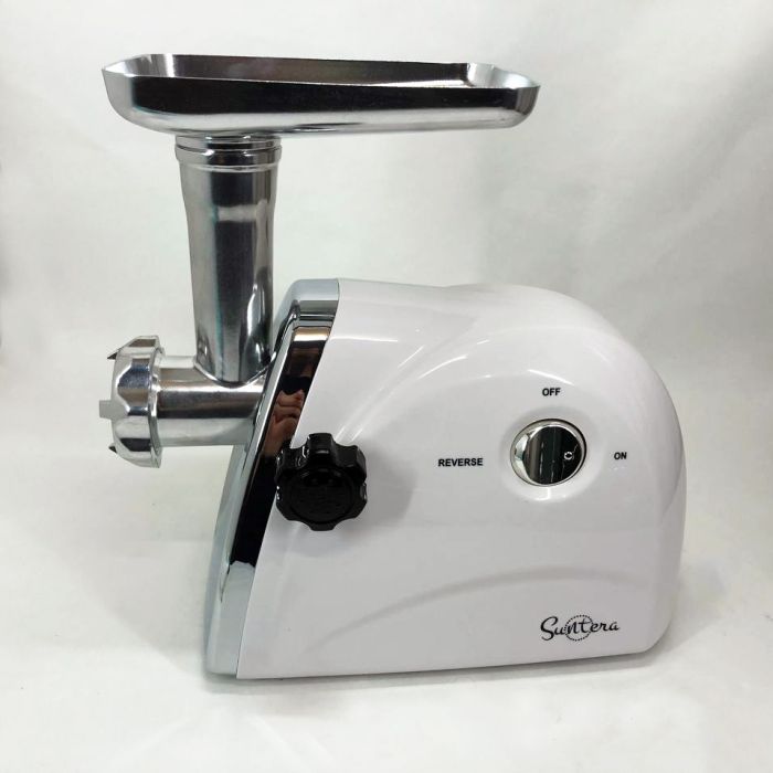 Мясорубка Suntera SMG-5418W, электромясорубка для дома, мясорубка с металлическим редуктором
