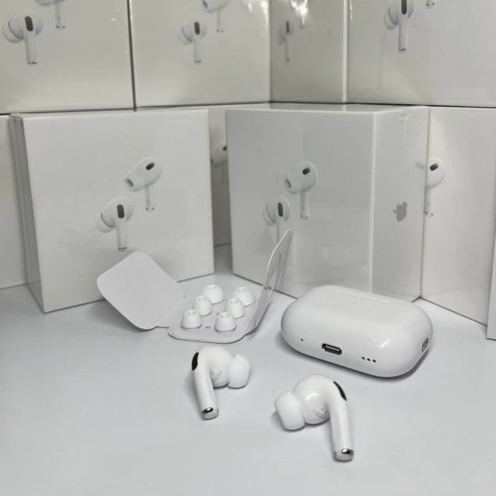 Наушники Apple AirPods Pro 2. ТОП реплика (чип Airoha)