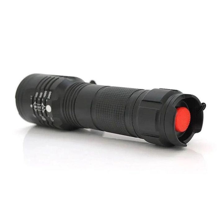 Карманный тактический фонарь Bailong BL-8900-P50 аккумуляторный фонарь 12 и 220 Вт, карманный мини фонарь
