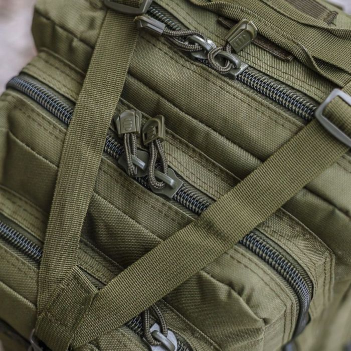 Тактический рюкзак, походный рюкзак, 25л, тактический походный военный рюкзак. Цвет: хаки