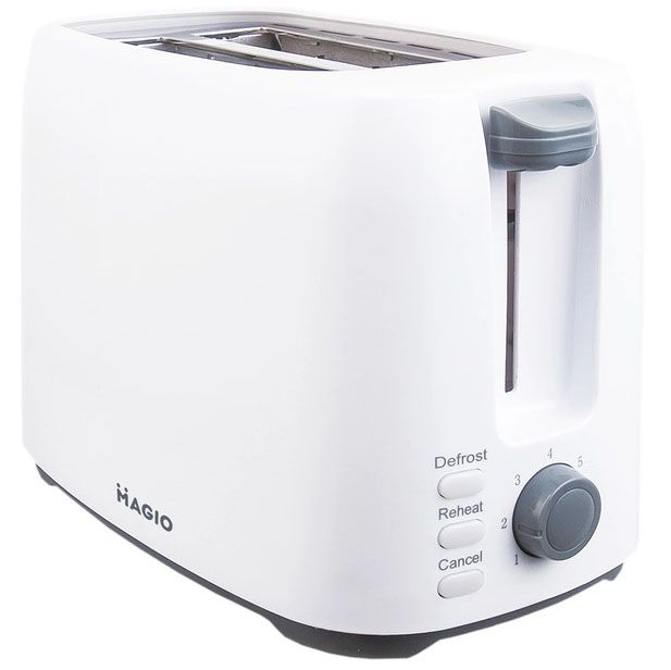 Тостер MAGIO MG-278 830 Вт, универсальный тостер, тостер кухонный для дома, тостерница, сэндвич-тостеры