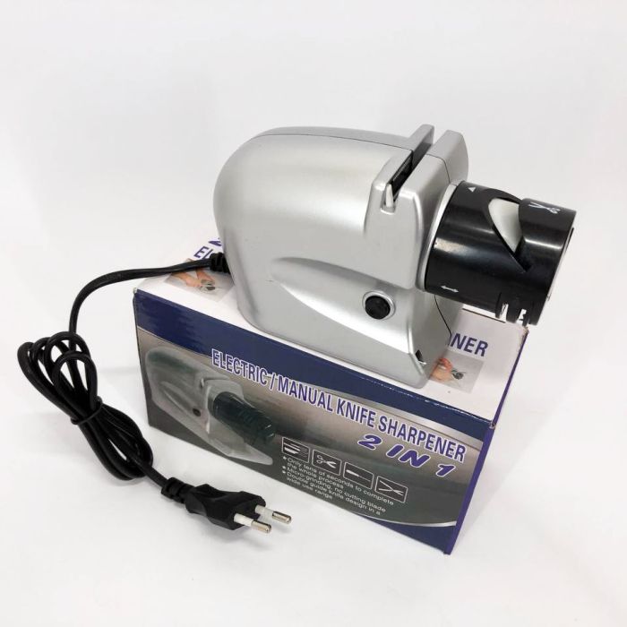 Электрическая точилка для ножей и ножниц ELECTRIC SHARPENER 220В, Электронная точилка для заточки ножей