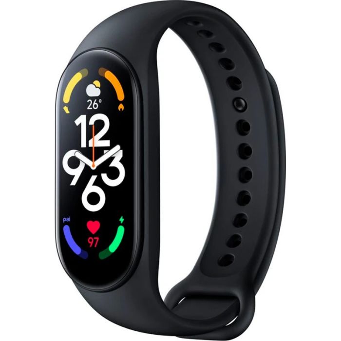 Фитнес браслет FitPro Smart Band M7 (смарт часы, пульсоксиметр, пульс). Цвет: черный