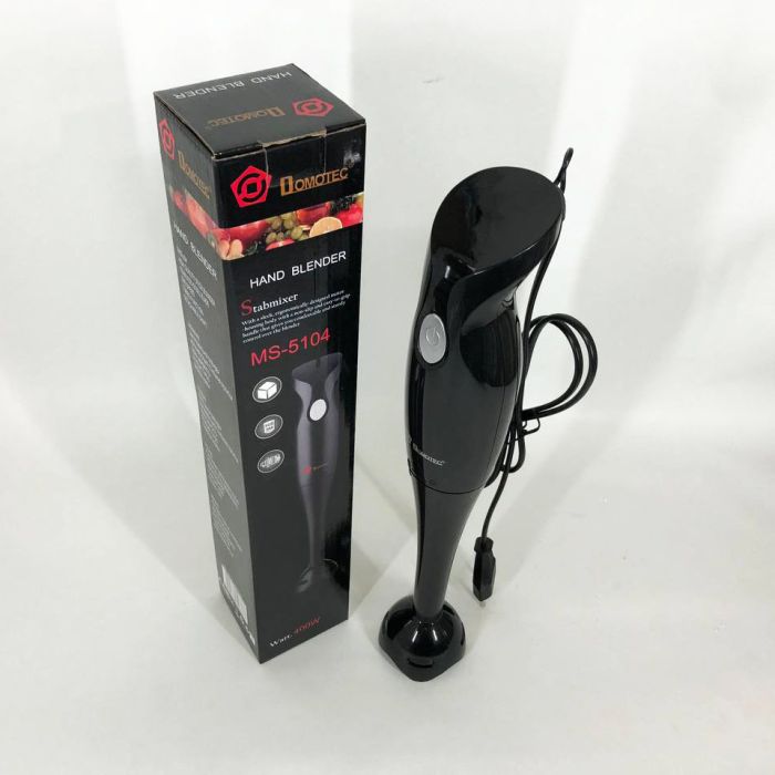 Блендер DOMOTEC MS-5104 400 Вт, Блендер погружной электрический, Блендер для дома, Портативный блендер